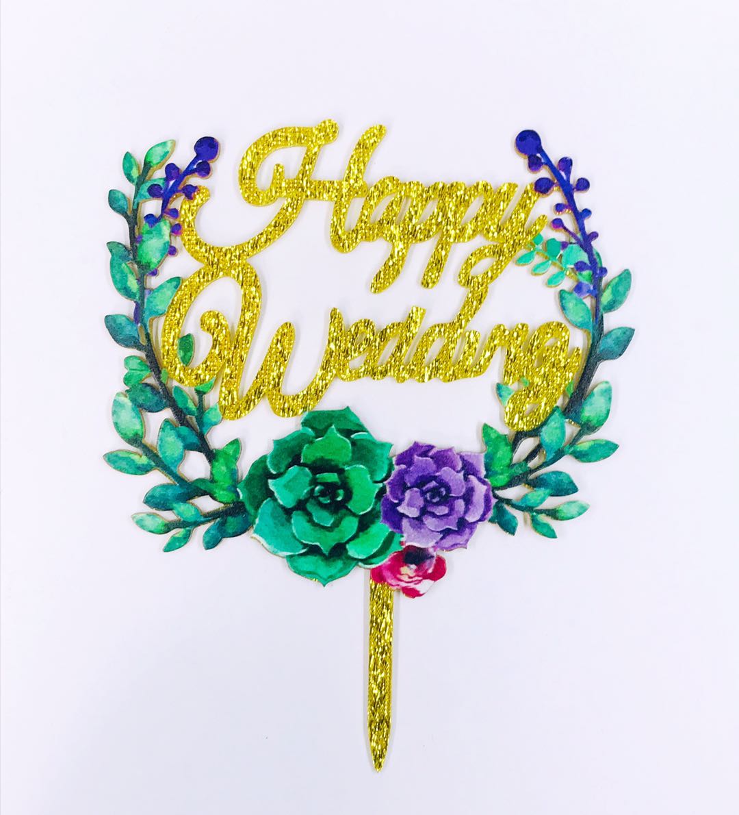 Birthday Cake Topper Happy Birthday NZ5.00 newbrightparty