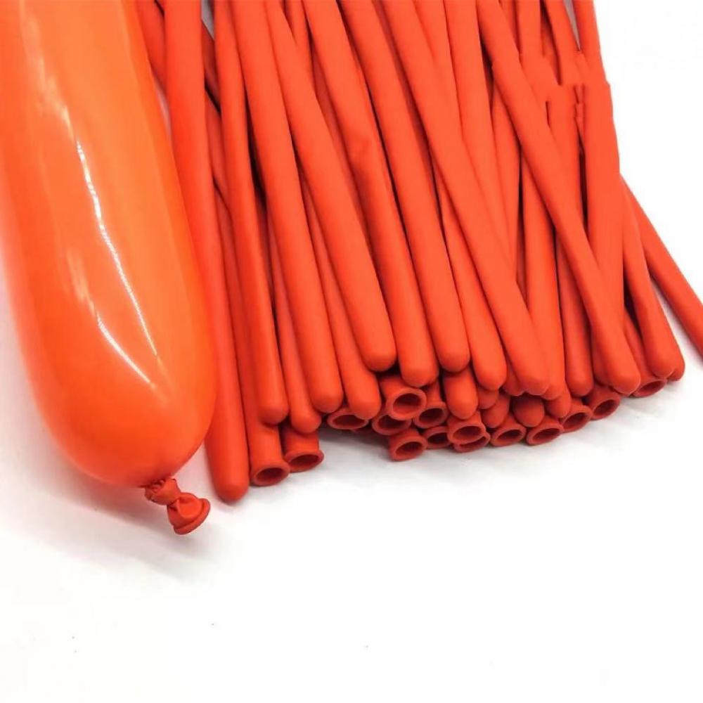 350 Twisting, Magic,Modelling Balloons Orange  (10PCS)