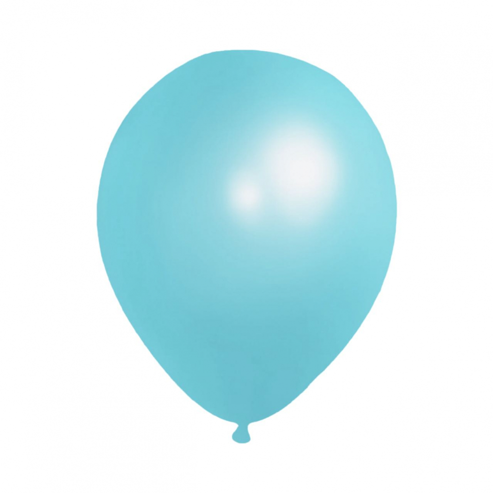 12 Inch Pearl Latex Balloon Teal (10PCS)