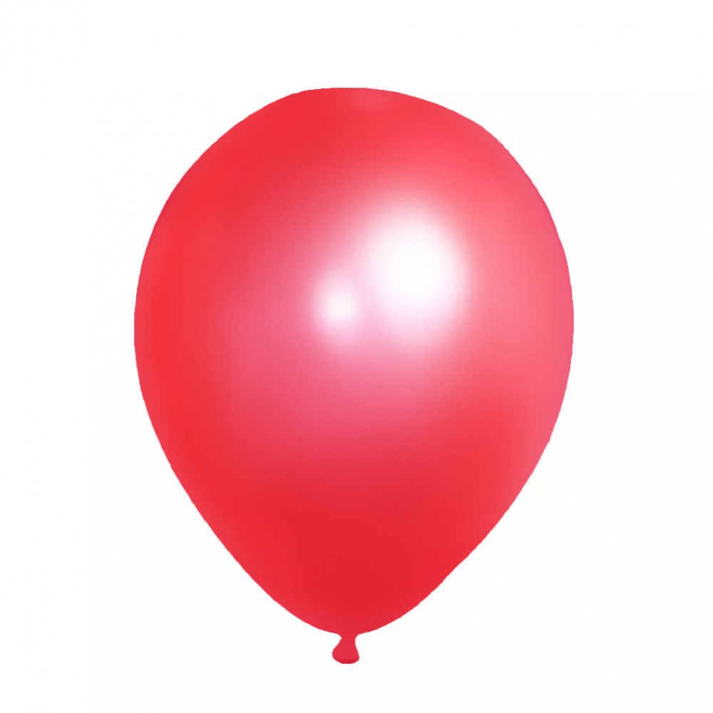 12 Inch Pearl Latex Balloon Red (10PCS)