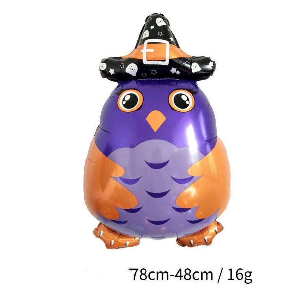 Halloween Foil Balloon Owl 78cm*48cm