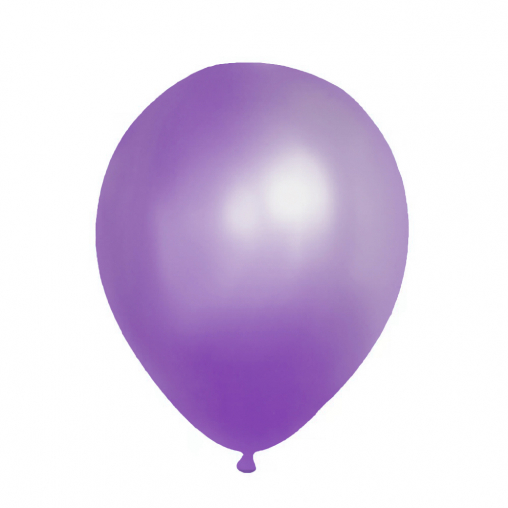 5 Inch Pearl Latex Balloon Purple (10PCS)