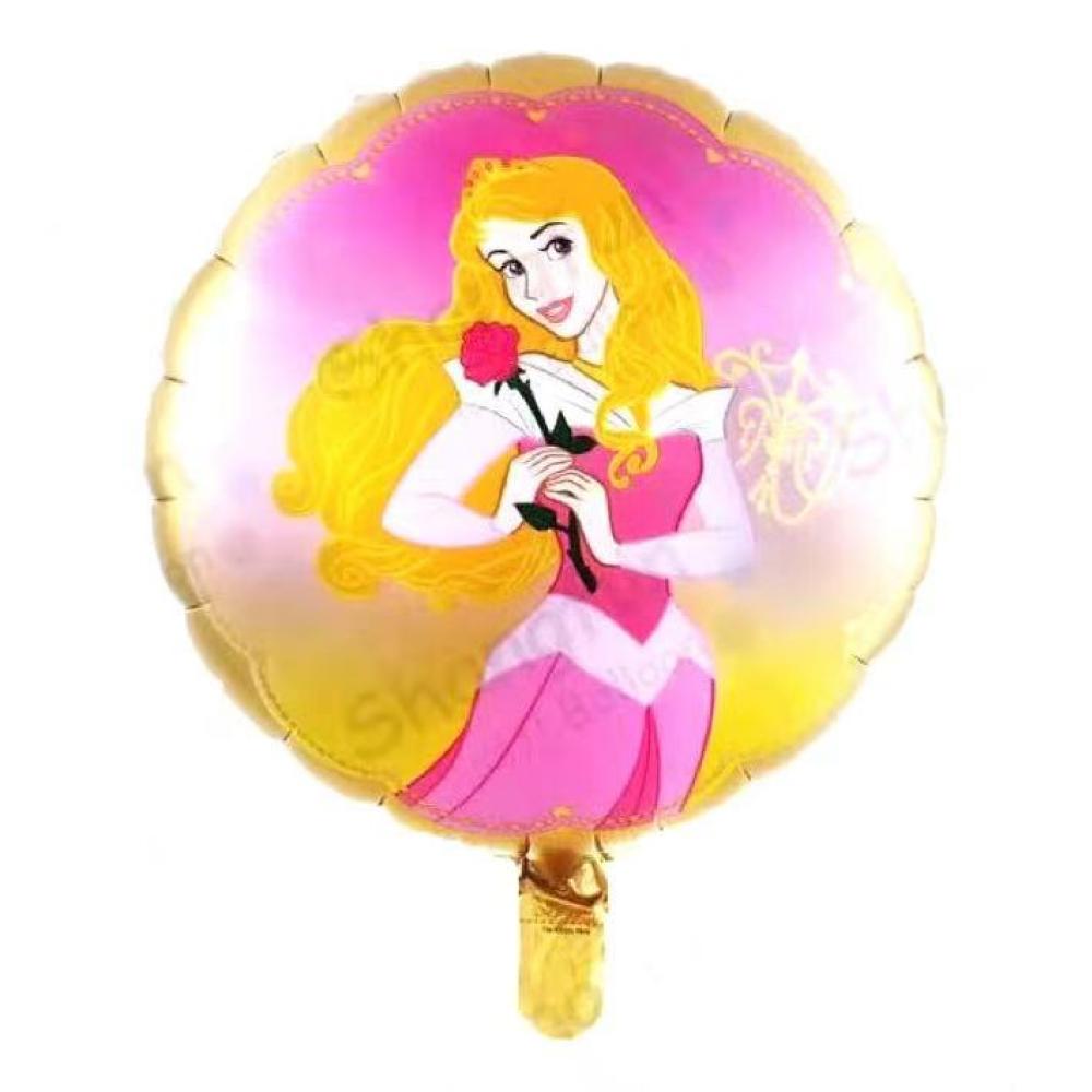 Round Foil Balloon Sleeping Beauty