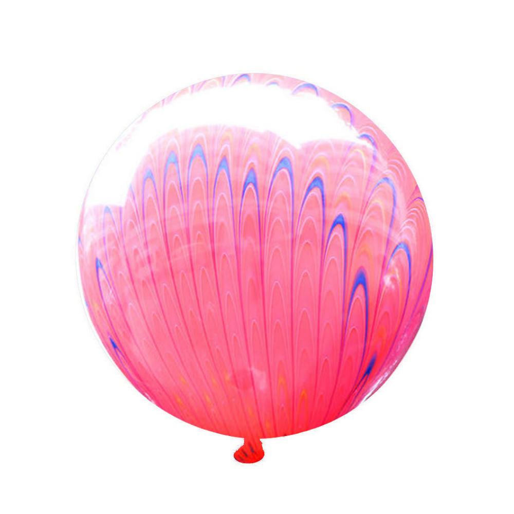18 Inch Giant Marble Balloon Marble Red