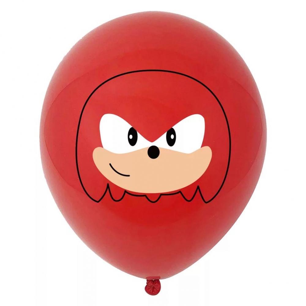 12 Inch Printed Balloon Sonic Red (1PCS)