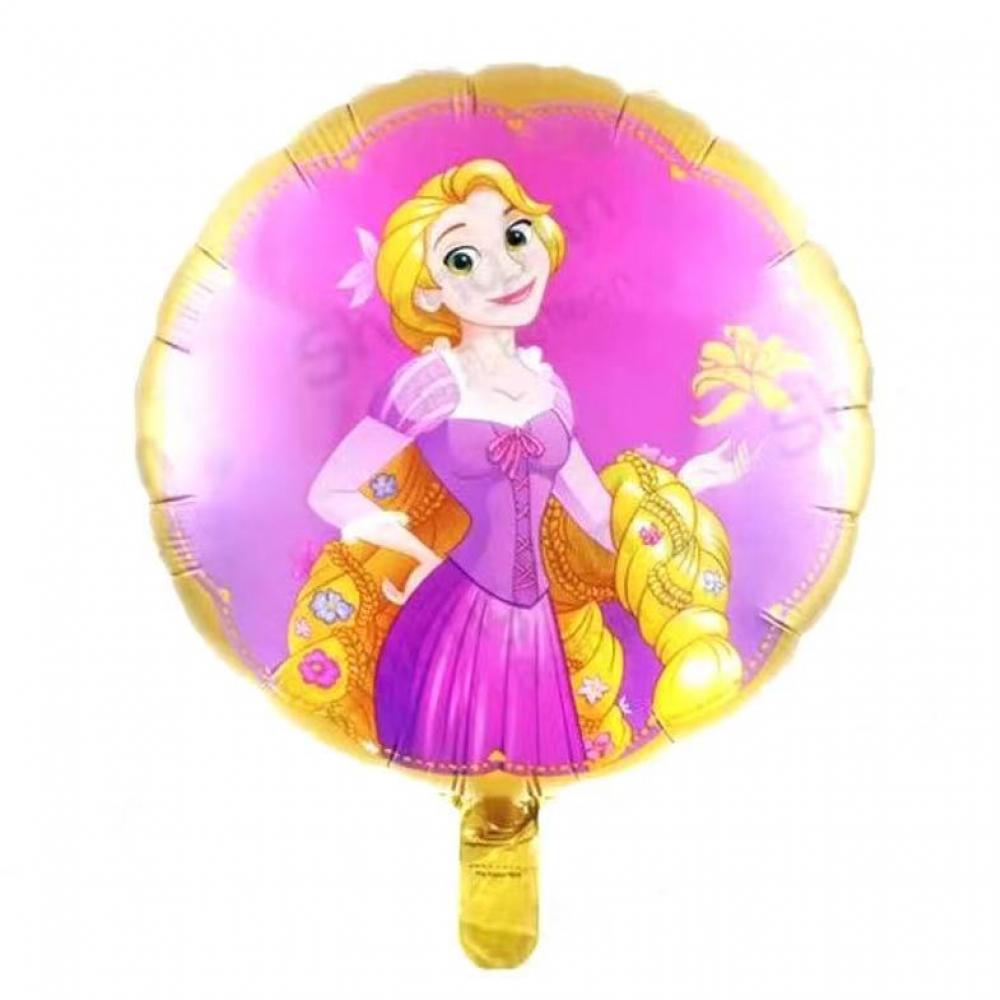 Round Foil Balloon Rapunzel