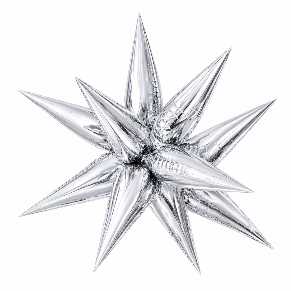 24 Inch Foil Balloon Explosion Sliver