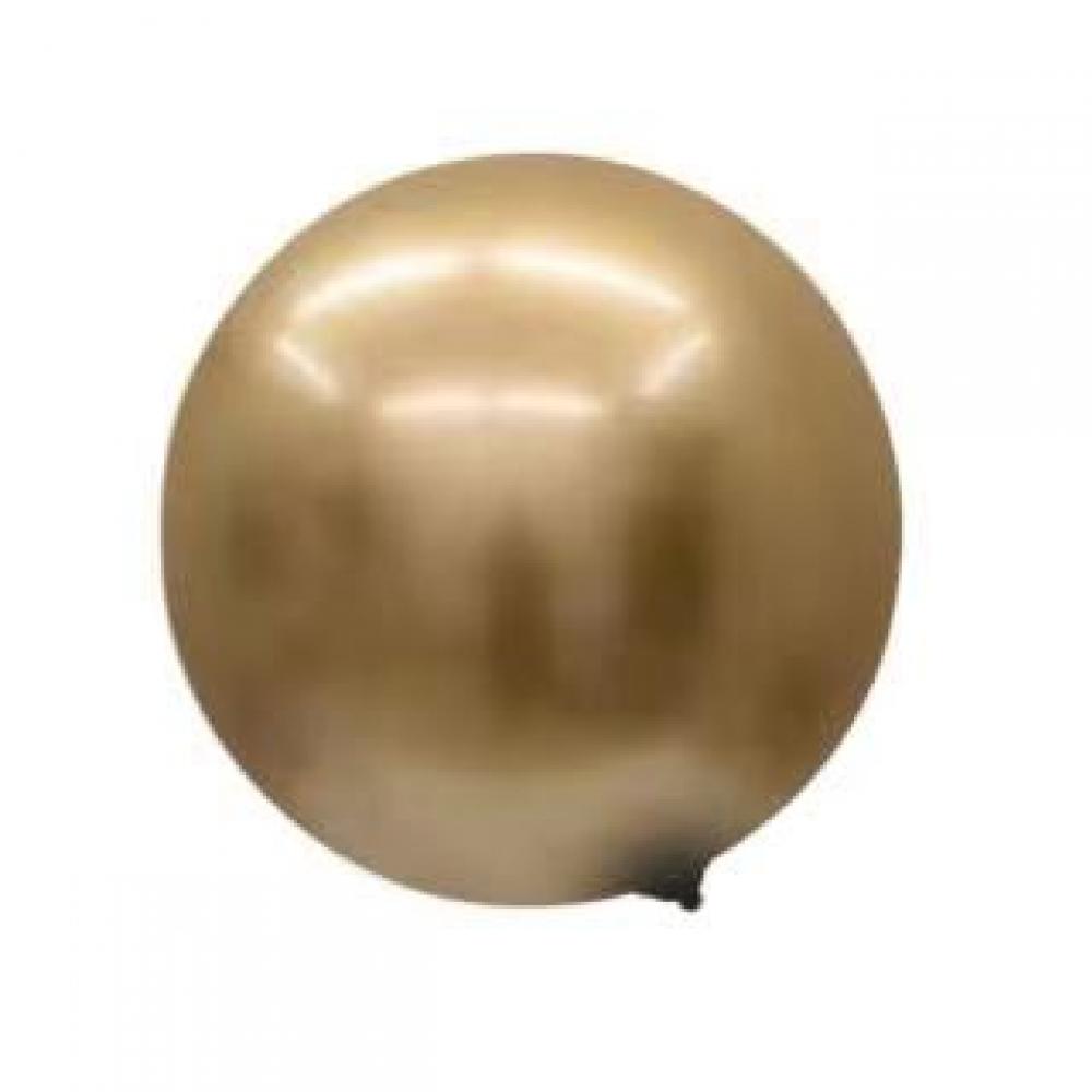 18 Inch Color Bubble Balloon Gold
