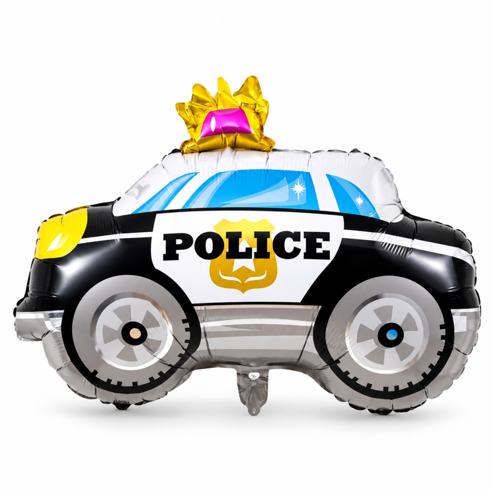 Foil Balloon Police Car