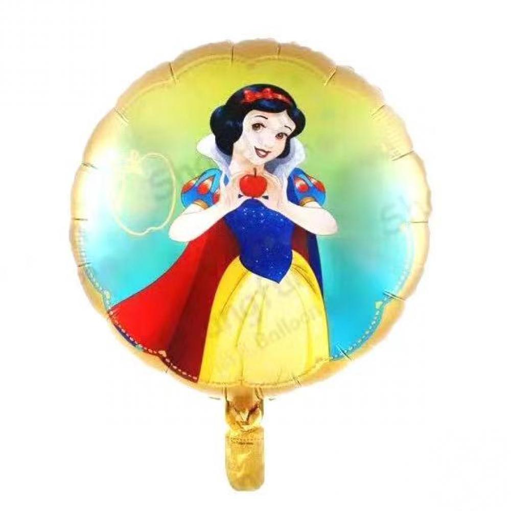 Round Foil Balloon Snow White