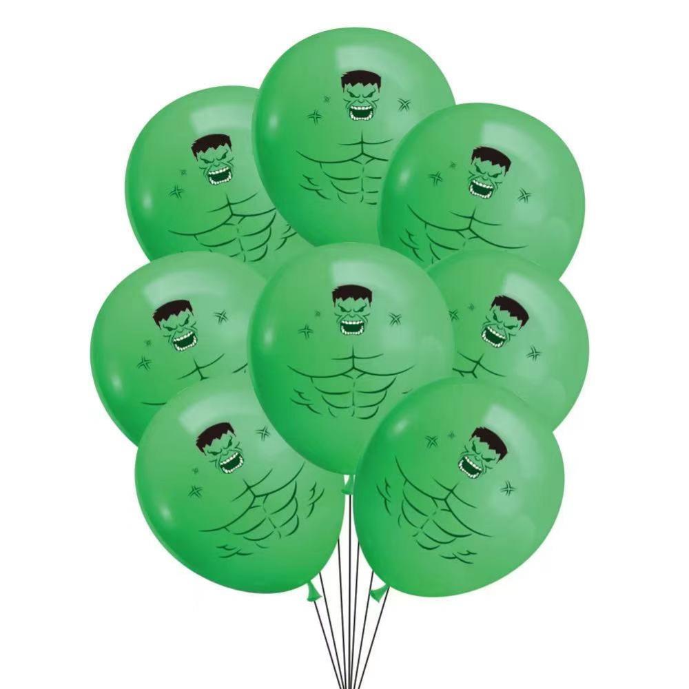 Hulk Printed Balloon Set (10pcs)