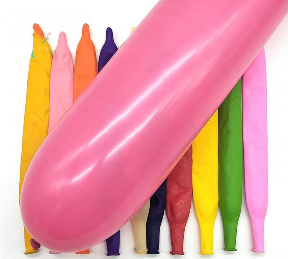 650 Twisting, Magic,Modelling Balloons Hot Pink (1 Piece)