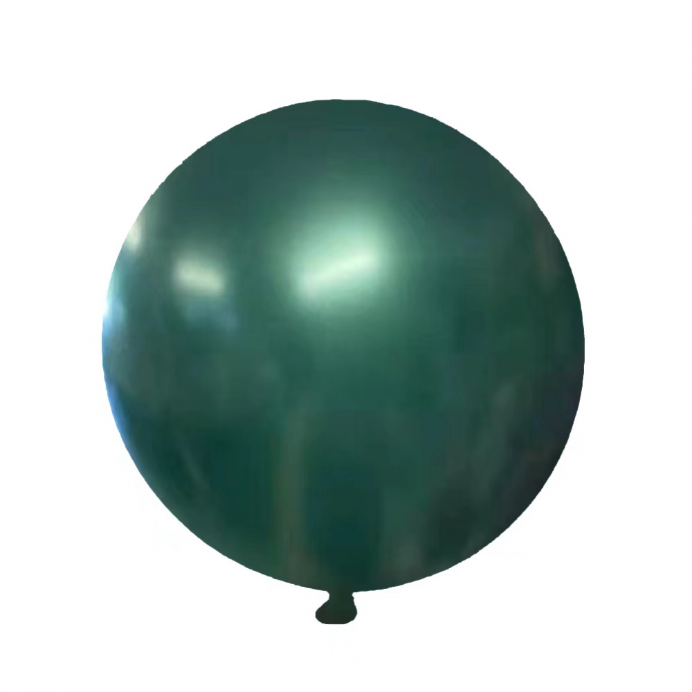 18 Inch Giant  Pearl Latex Balloon Forrest Green