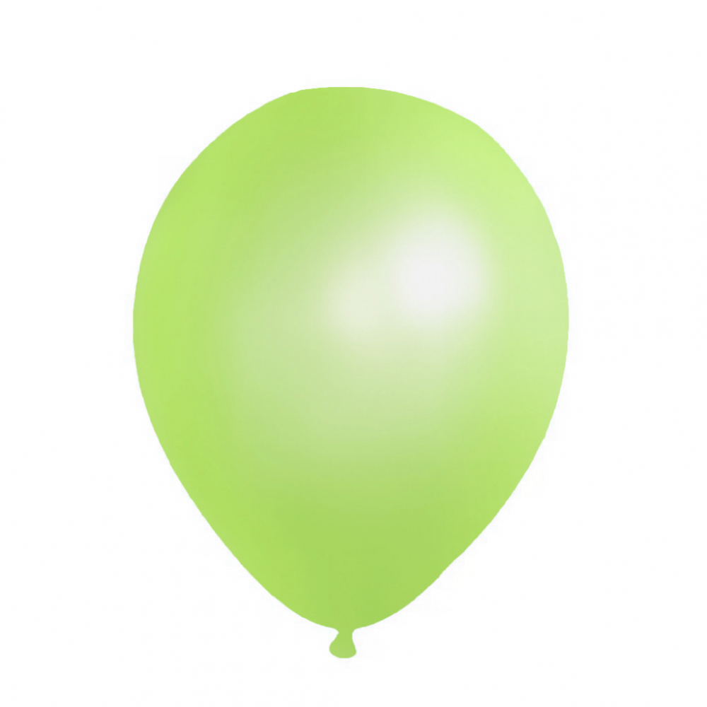 12 Inch Pearl Latex Balloon Jewel Lime (10PCS)