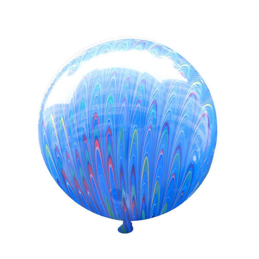 18 Inch Giant Marble Balloon Marble Blue