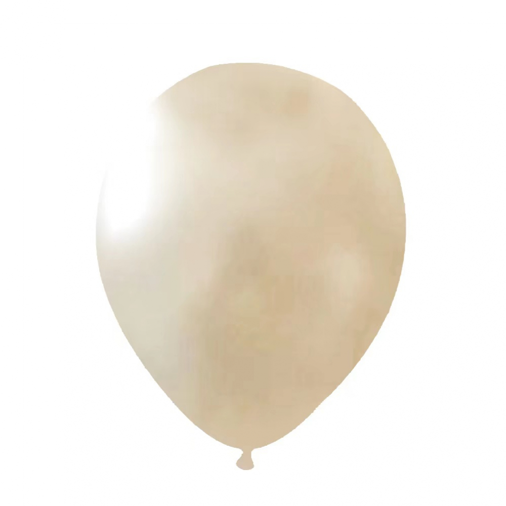 5 Inch Pearl Latex Balloon White (10PCS)