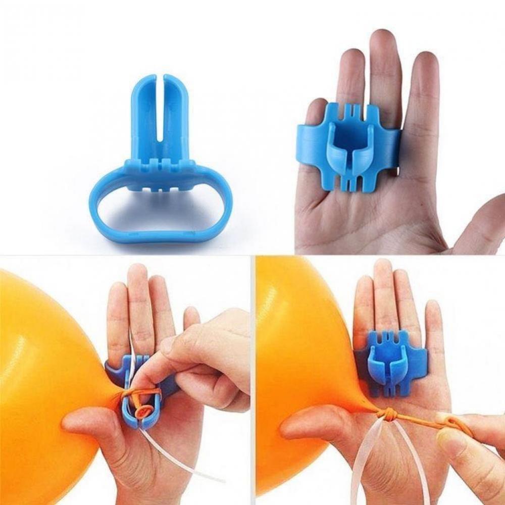 Balloon Tie Clips Blue
