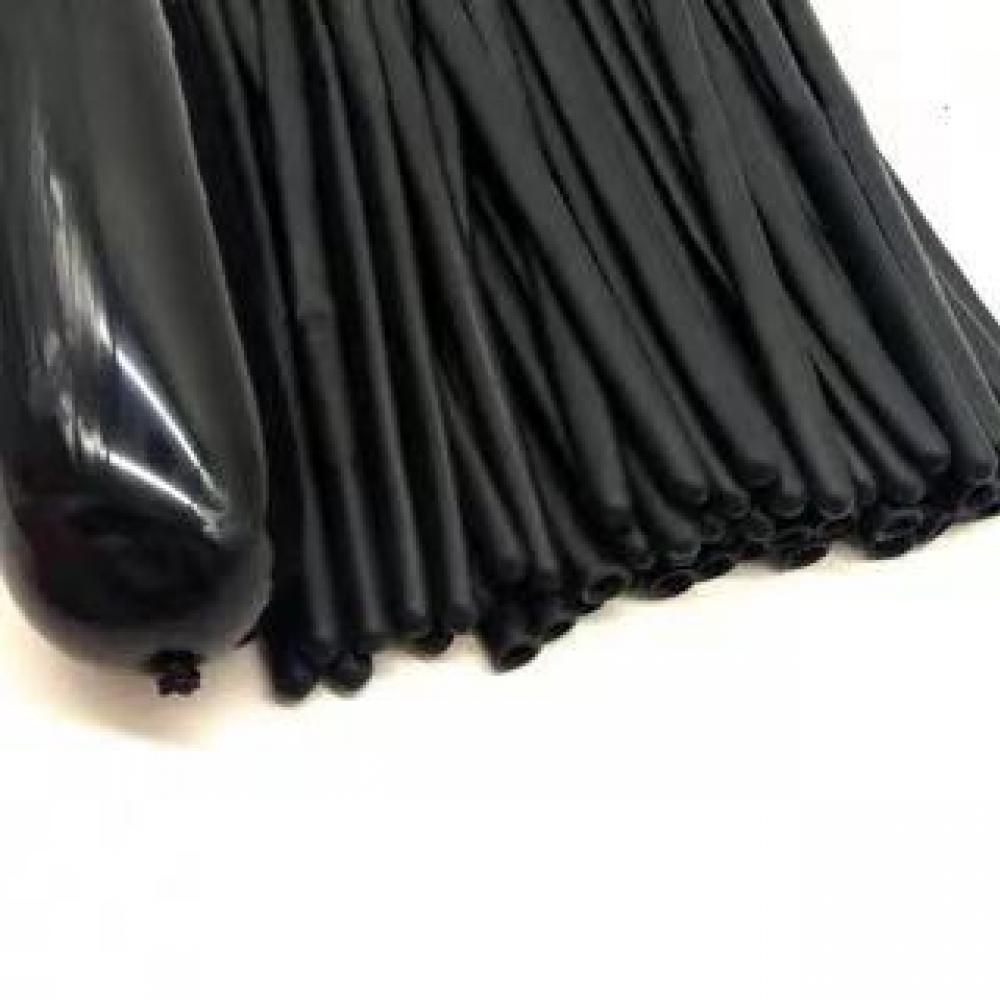 350 Twisting, Magic,Modelling Balloons Black (10PCS)