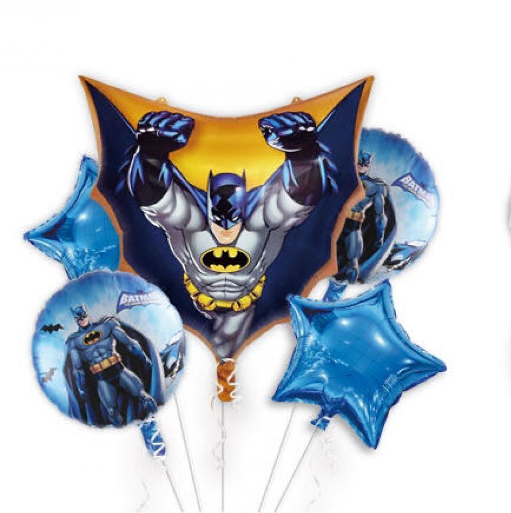 Foil Balloon Set Batman(5PCS)