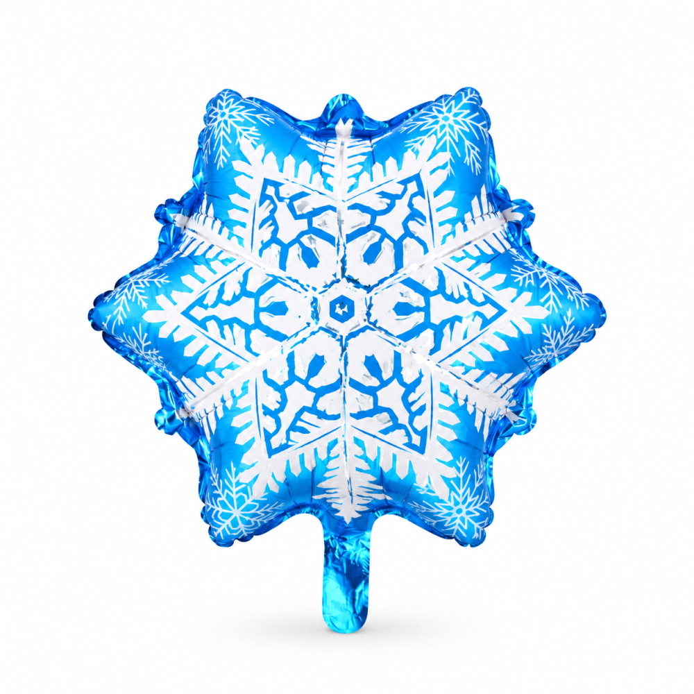 18 Inch Snowflake Foil Balloon