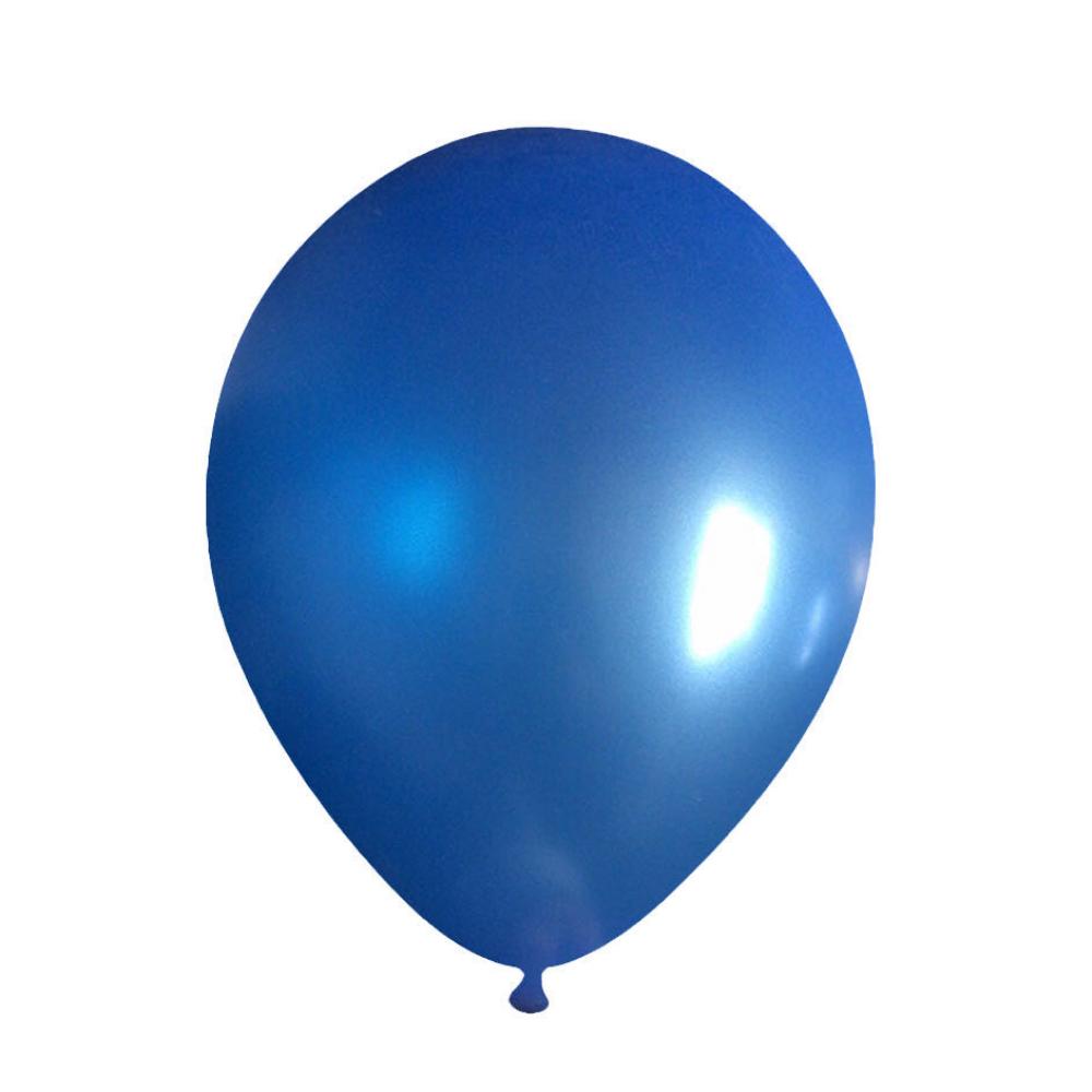 12 Inch Pearl Latex Balloon Royal Blue (100PCS)