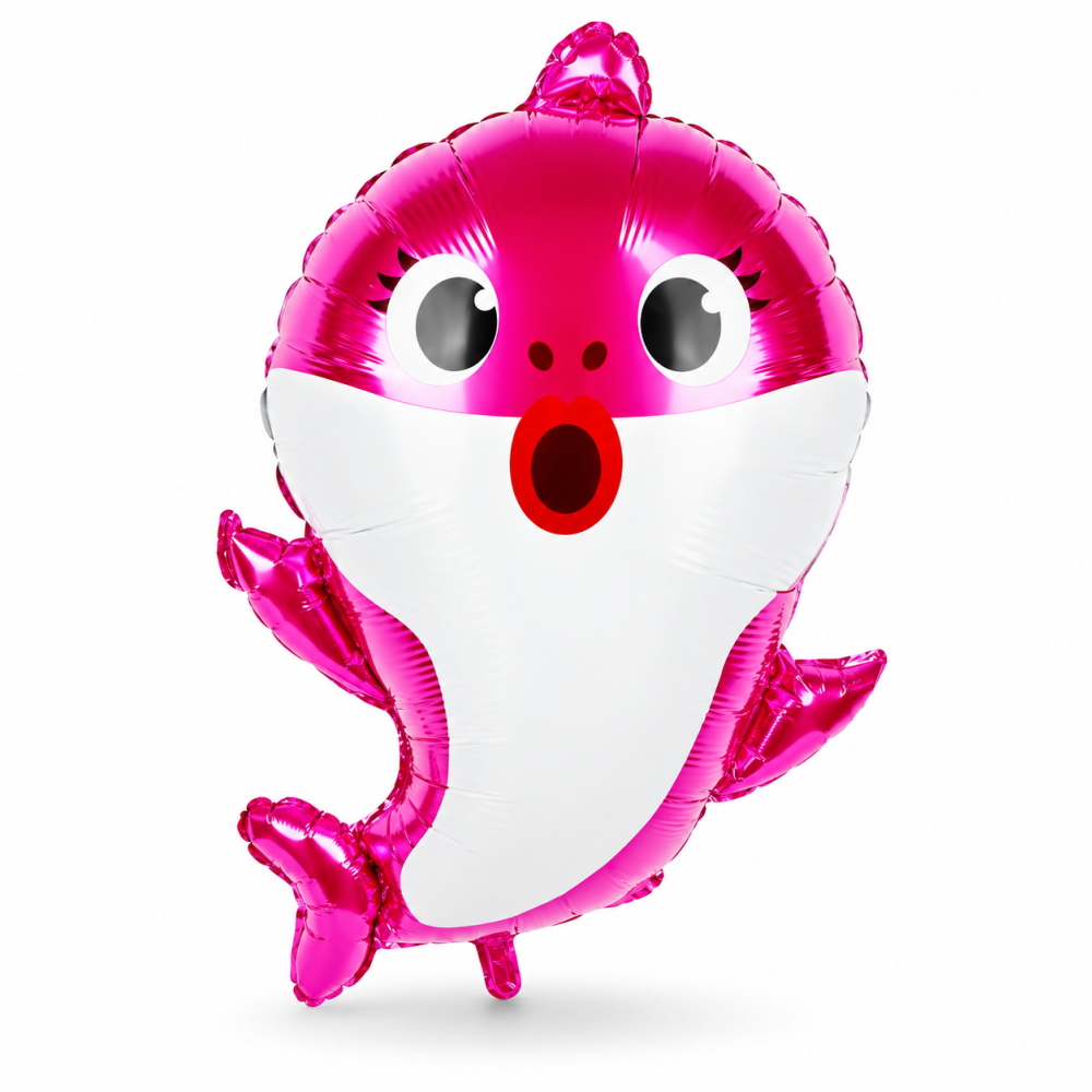 Foil Balloon Baby Shark Mommy Shark