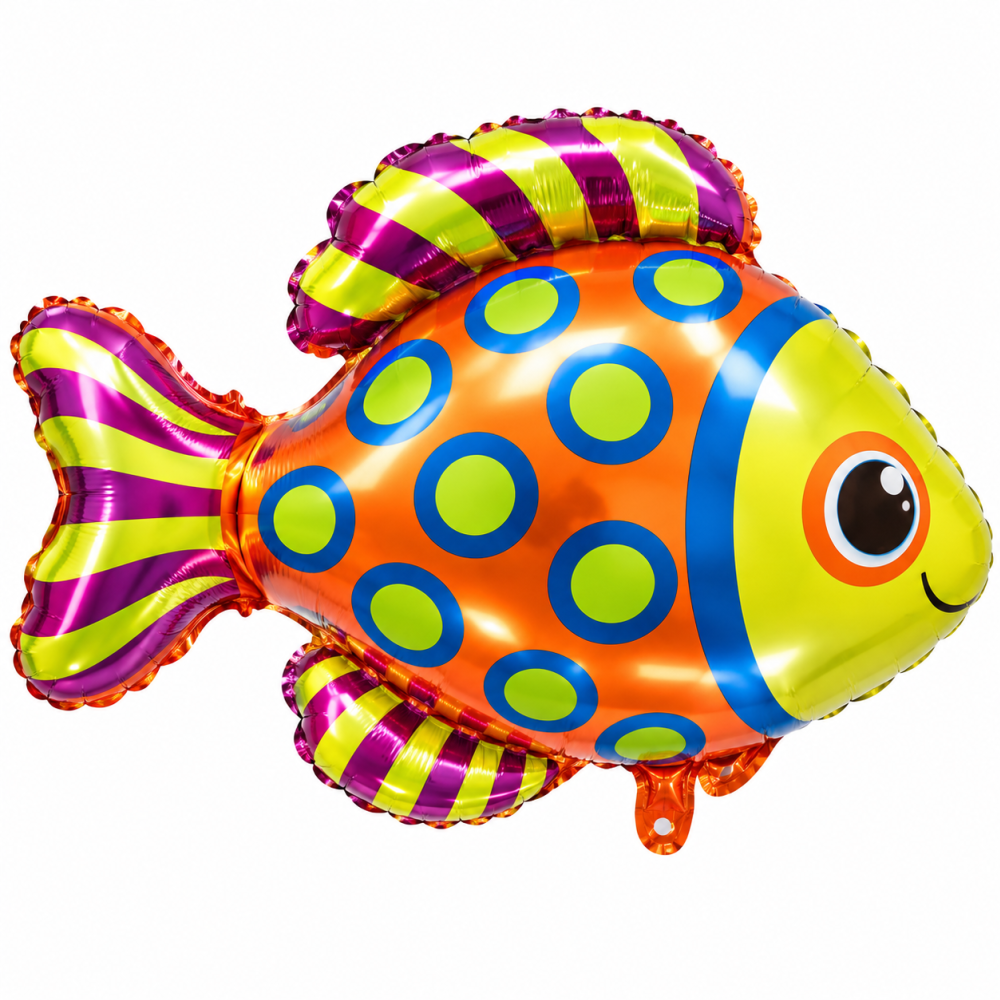Foil Balloon Spotted Fish