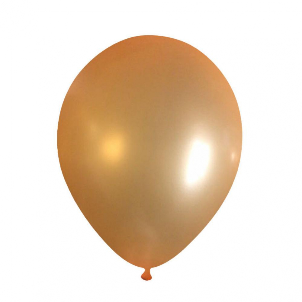 5 Inch Pearl Latex Balloon Orange (10PCS)