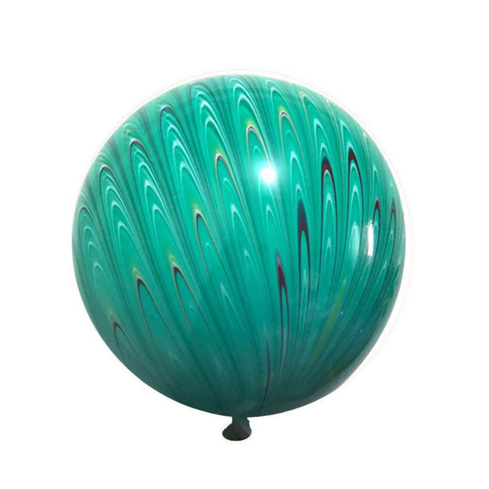 18 Inch Giant Marble Balloon Marble Green
