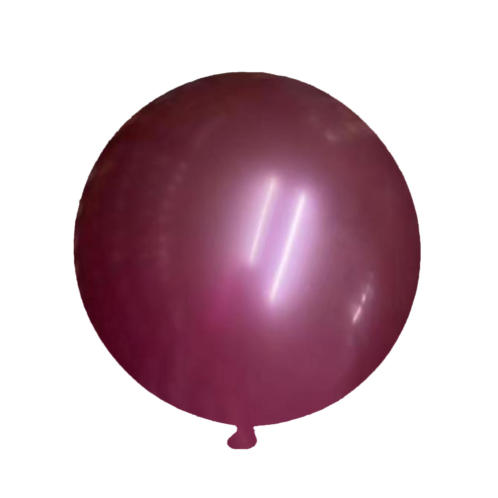 18 Inch Giant  Pearl Latex Balloon Grape