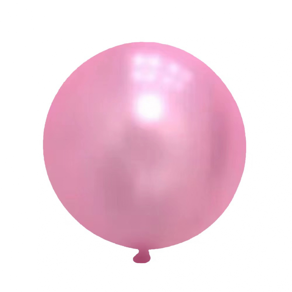 18 Inch Giant  Pearl Latex Balloon Pink