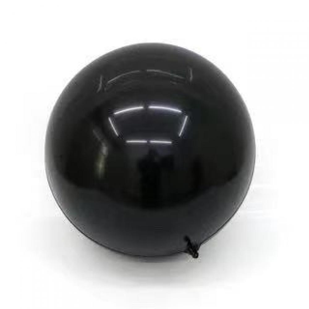 18 Inch Color Bubble Balloon Black
