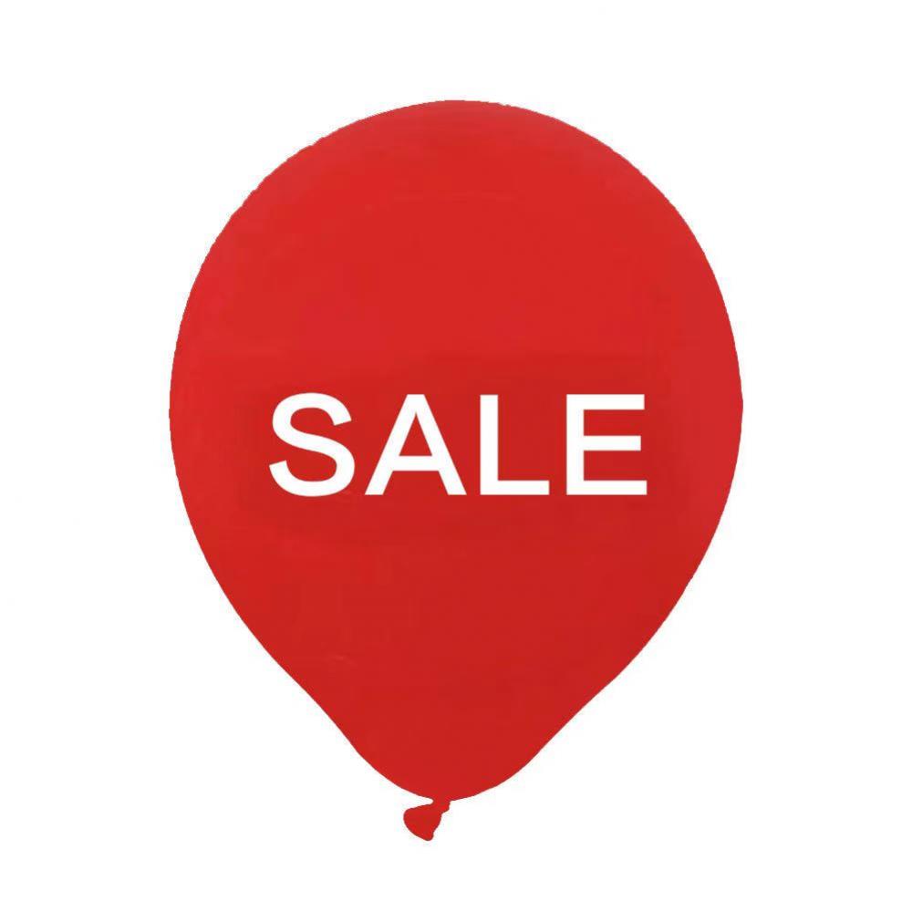 12 Inch Sale Balloon Red (10pcs)