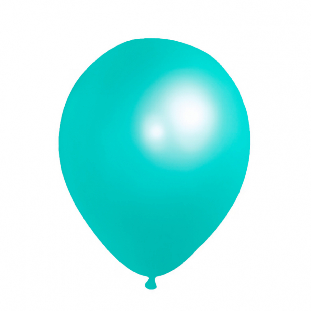 12 Inch Pearl Latex Balloon Tiffany Blue (10PCS)