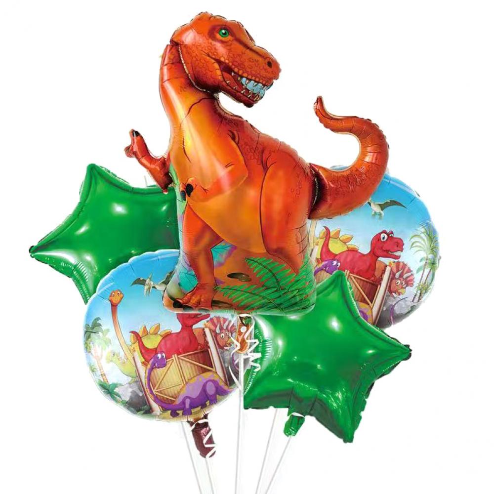 Foil Balloon Set  Dinosaur (5PCS)