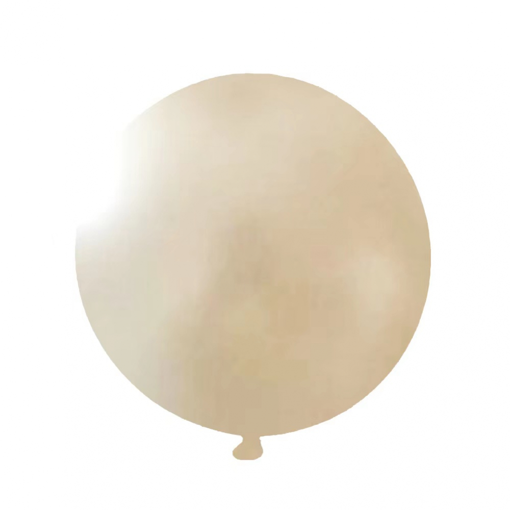 18 Inch Giant  Pearl Latex Balloon White