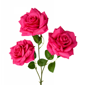 Artificial Rose Hot Pink