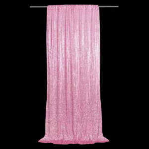 Sequin Curtains Pink ( 1.2m *3m)