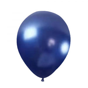 12 Inch Pearl Latex Balloon Midnight Blue  (100PCS)