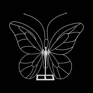 Butterflyb  Stand White (1.8m)