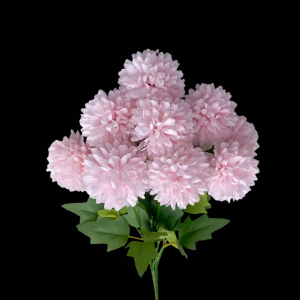 Artificial Chrysanthemum Bunch Pink (9PCS)