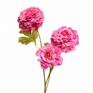 Artificial Peony Hot Pink