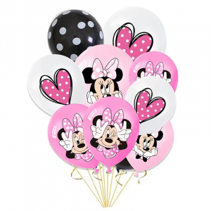 Minnie Mouse Printed Balloon Set (16pcs)