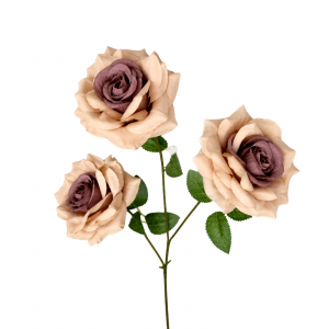 Artificial Rose Brown