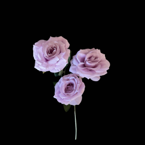 Artificial Rose Light  Purple