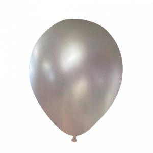 12 Inch Pearl Latex Balloon Sliver (100PCS)