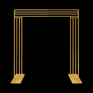 Square Arch Frame Shinne Gold (2m*2.2M)