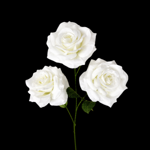Artificial Rose Cream White