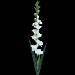 Artificial Gladiolus White