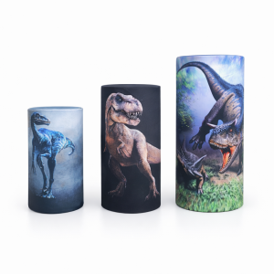 Printed Elastic Plinth Cover Dinosaur  (3PCS)